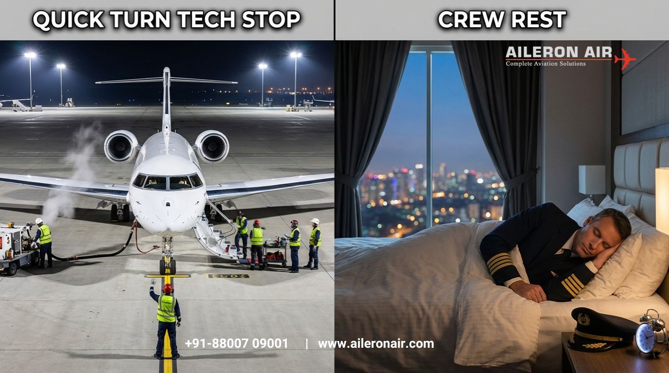 Tech Stops vs. Crew Rest: Optimizing Long-Haul Routes through India