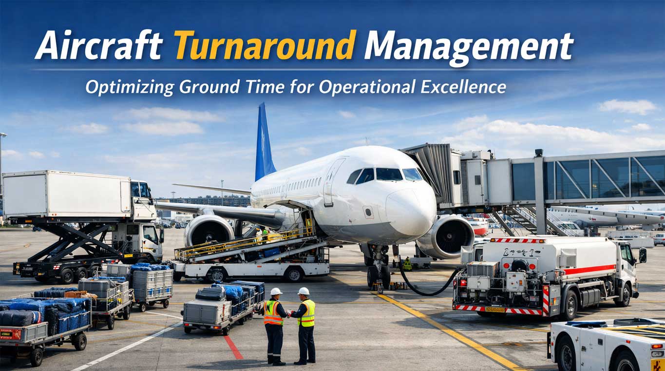 Aircraft Turnaround Management: Optimizing Ground Time for Operational Excellence