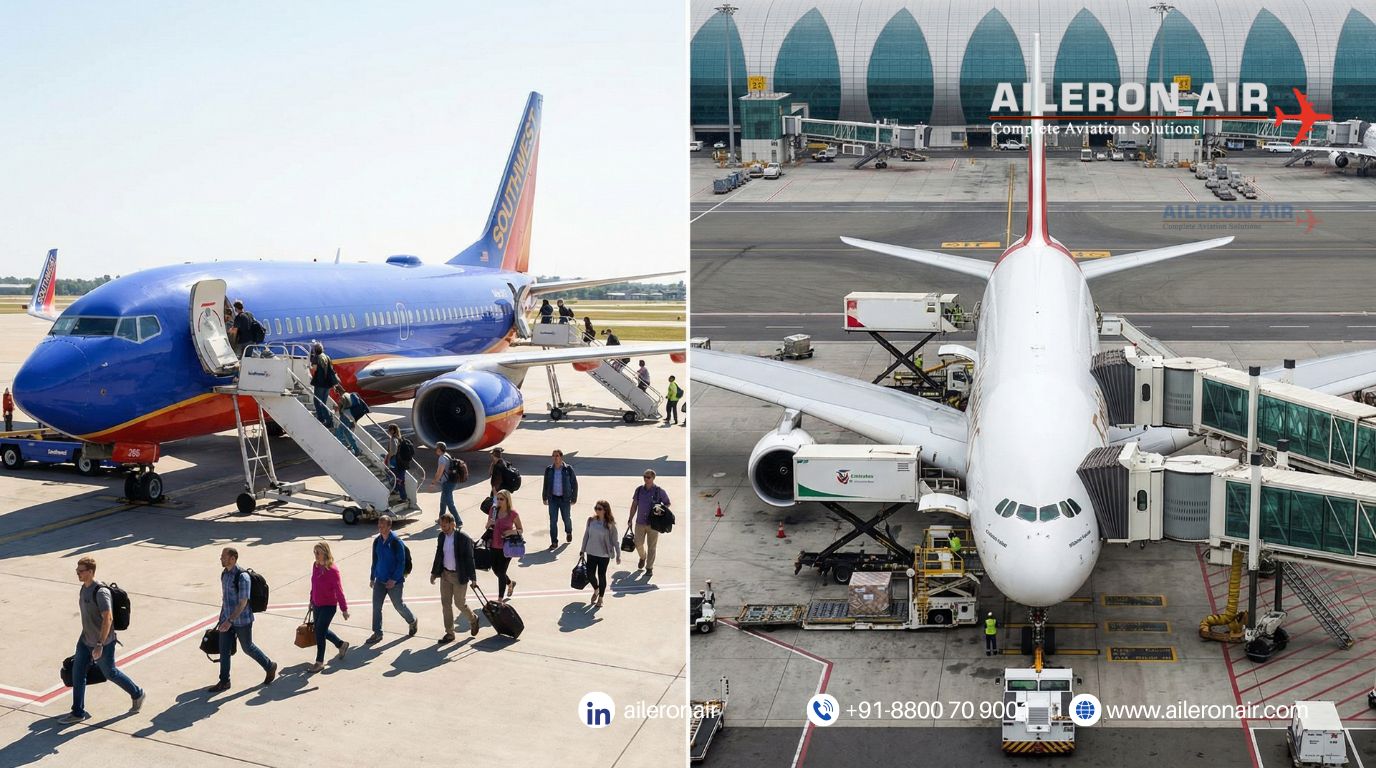 LCCs vs. Legacy Carriers: A Study in Contrasts