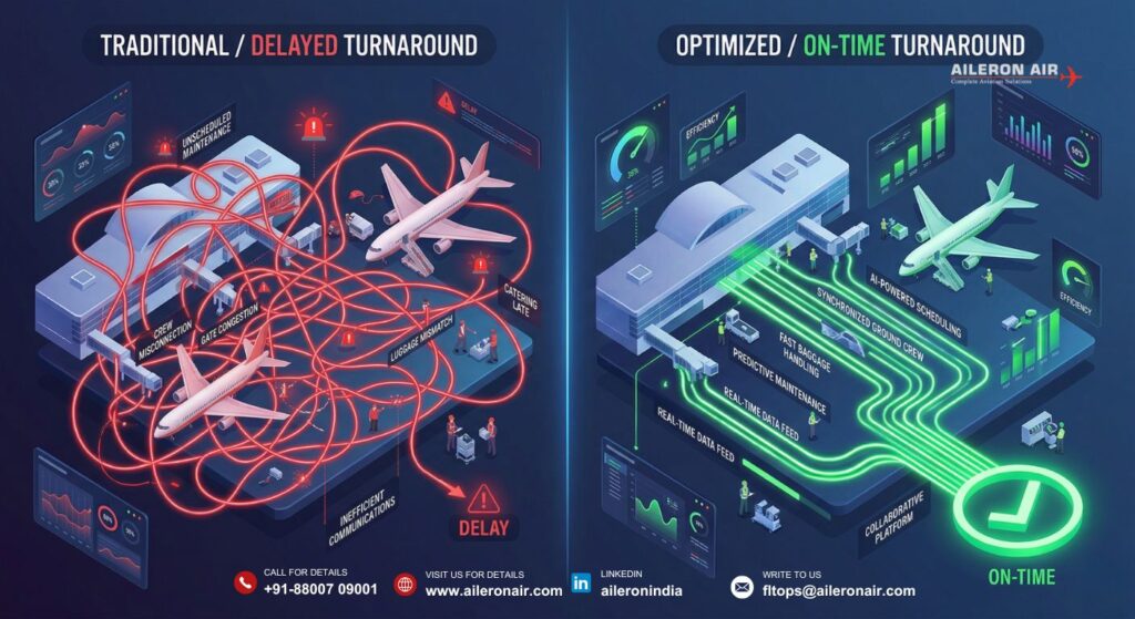 Aircraft Turnaround Time Optimization: A Mini Case Study