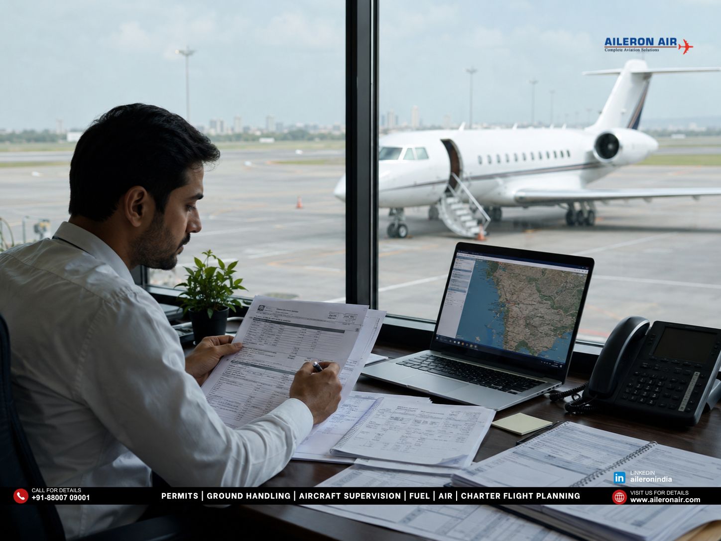 Who Controls Ground Handling at VIDP